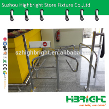 swing gate turnstile for supermarket